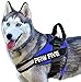 Paw Five CORE-1 Dog Harness, Reflective No-Pull with Built-in Waste Bag Dispenser, Fully Adjustable with Padded Control Handle for Medium and Large Dogs, (Medium (Girth: 27