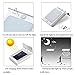 [2nd Generation] LE 4 Pack Solar Powered 16 LED Outdoor Motion Sensor Light, Waterproof Wireless Night Light, Bright Wall Light, Security Light for Entrance, Pathways, Driveway, Garden, Deck, Yard