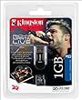 Kingston KC-B041G-1FAQ 1 GB Micro SD Card and Reader, Ricky Martin Edition (Black)