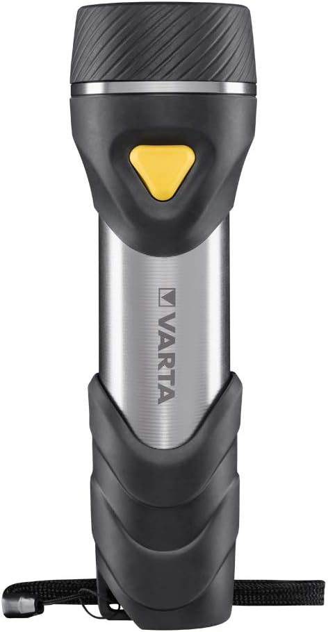 VARTA (incl. 2xD Longlife Battery, Ideal for Domestic use Camping, Fishing, in The Garage, Cases of Emergency, Power cuts