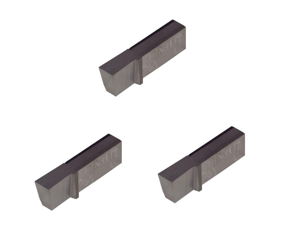 Cutting Tools Sharp Corner Brass Grooving Insert for Aluminum THINBIT 3