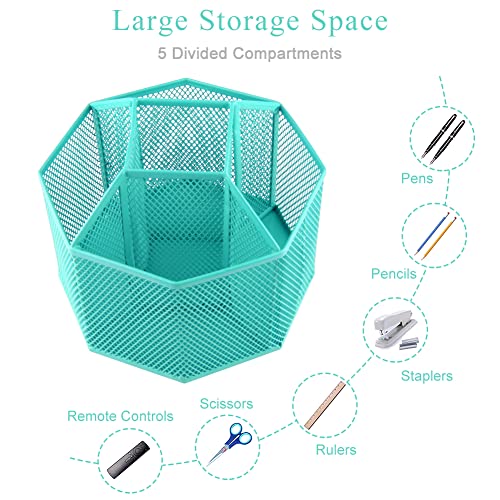 Rotating Pencil Holder Pen Holder for Desk 360 Degree Rotating Pen