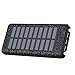 Portable Charger Solar Charger Power Bank 24000mah High Capacity 3 USB Output Ports Backup Battery Compatible iPhone iPad Tablet Samsung HTC Android Phone More