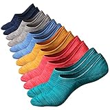 M&Z Men's No Show Sock Anti-slid Athletic Cotton Socks Fit All Seasons 3/6 pack
