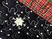 Christmas Night 3-piece Bedding Quilt Set with 2 Standard Sham, Reversible Cotton Coverlet Bedspread, Machine Washable, Gifts for Family on Holiday. (Christmas Night, King - 3 piece)