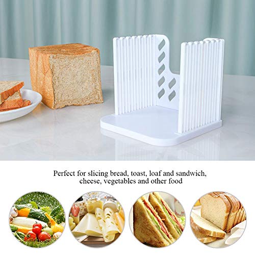 Bread Toast Sandwich Evenly Slicing Guide with 4 Thickness Bakery Home Kitchen Tool Practical Tool for Home Kitchen Bakery Stores Restaurants