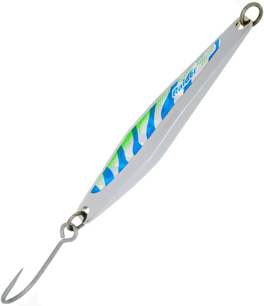 Raider Lure Chrome R1 & Siwash Hook 65g - 200g
