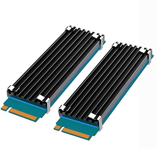 glotrends-2-Packs-M2-Disipador-trmico-para-2280-M2-SSD-con-Almohadilla-trmica-de-Silicona