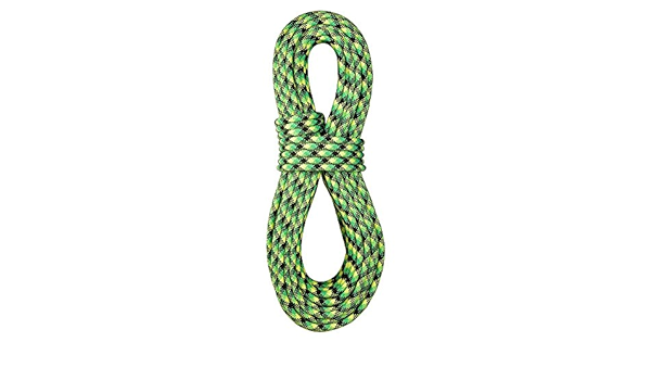 Amazon Com Bluewater Ropes 10 5mm Accelerator Standard Dynamic Single Rope Neon Green Black 60m Sports Outdoors