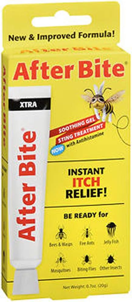 After Bite Xtra Soothing Sting Treatment Gel 0.7 oz, Pack of 2: Health & Personal Care