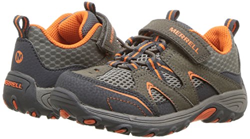 Merrell Boys' Trail Chaser JR Hiking Shoe, Gunsmoke, 9 Medium US Toddler