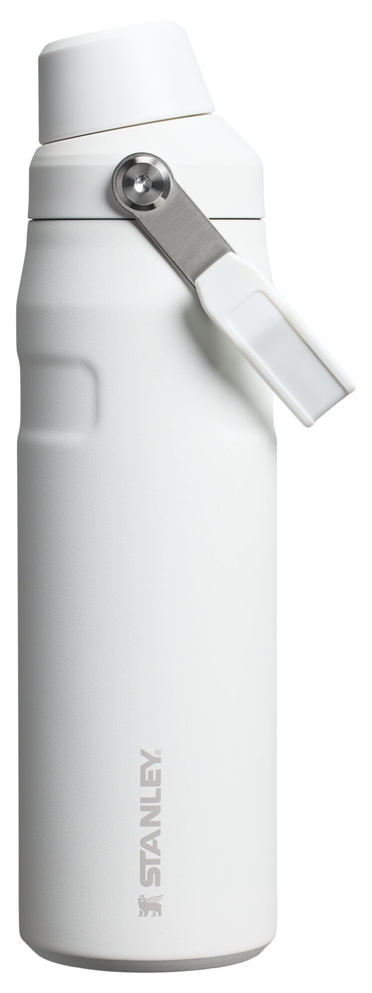 Photo 1 of *Minor stains* Stanley IceFlow Fast Flow Water Bottle 24 oz | Angled Spout Lid | Lightweight and Leakproof for Travel and Sports | Insulated Stainless Steel | BPA-Free | Frost