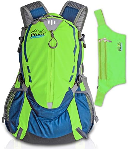 Travel Backpack &amp; Waist Pack (Green)