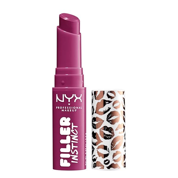 NYX PROFESSIONAL MAKEUP FILLER INSTINCT PLUMPING LIP COLOR, LIP BALM – BITTEN POUT (BERRY RED)