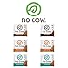 No Cow Protein Cookie, Variety Pack, 12-13g Plant Based Protein, Low Sugar, Dairy Free, Gluten Free, Vegan, 6 Count