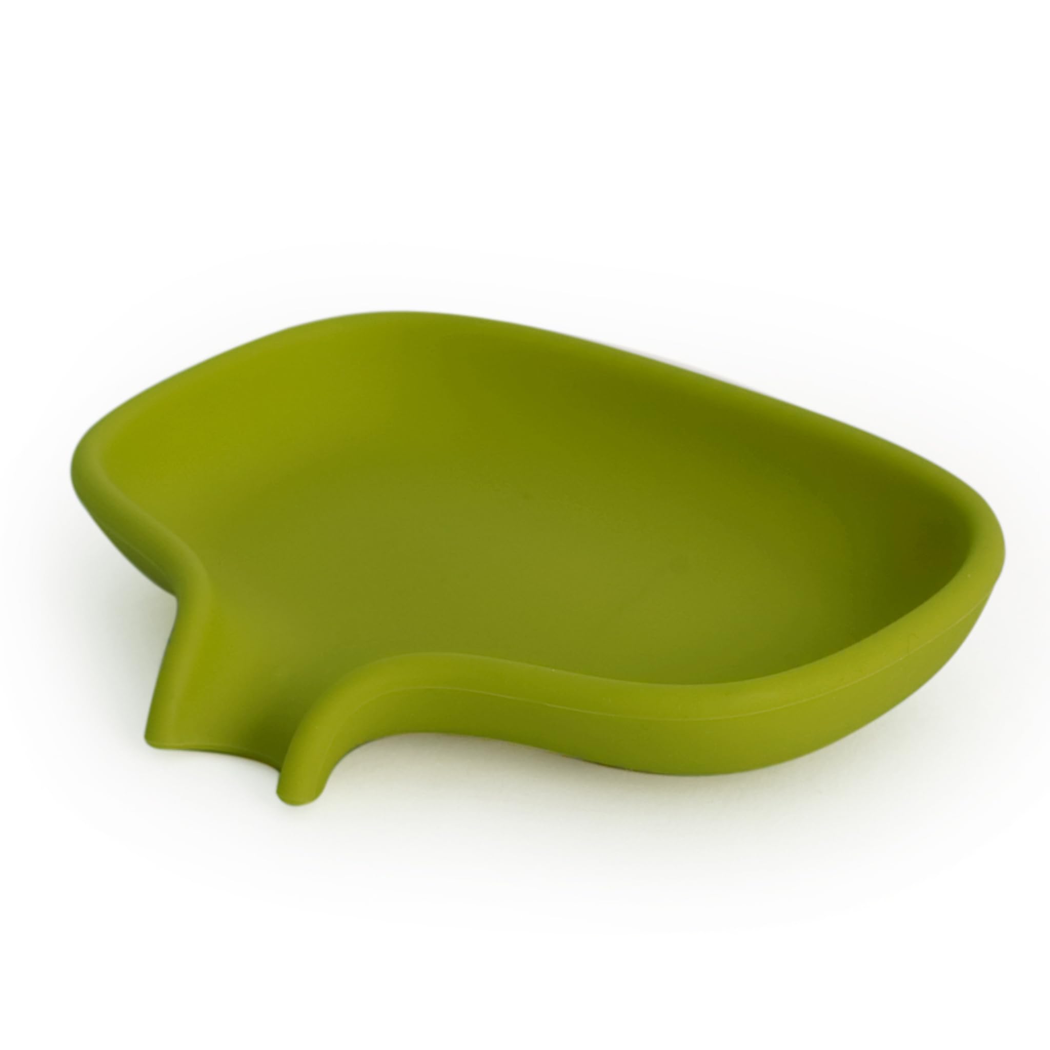 bosign Soft Soap Dish with Drain Green Silicone Lime Green 1