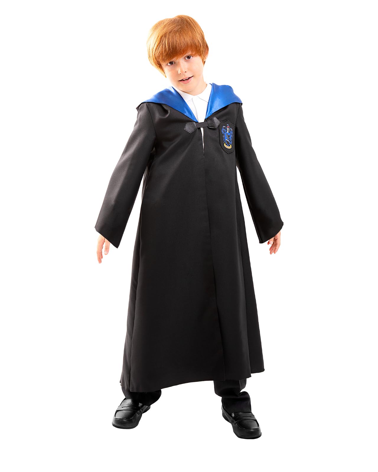 Funidelia Official Ravenclaw Harry Potter Costume for boys and girls, Includes: Tunic with printed patch, Size 5-6 years - Outfit for kids for Parties, Carnival and Halloween