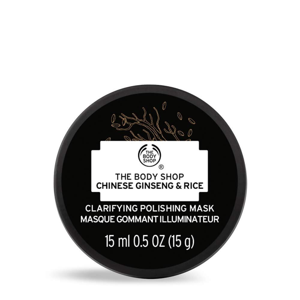 The Body Shop Chinese Ginseng and Rice Clarifying Polishing Mask 15ml