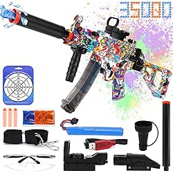 Electric Gel Blaster Toy, Auto and Manual MP5K