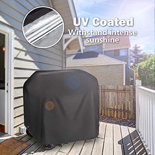 Grill Cover,Waterproof BBQ Cover with Sealed Seam,Waterproof Barbecue Gas Grill Cover for Most Brands of Grill, Special Fade and UV Resistant Material, Waterproof Weather Resistant 41\