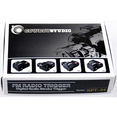 CowboyStudio NPT-04 4 Channel Wireless Hot Shoe Flash Trigger Receiver