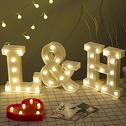 Ogrmar Decorative Led Light Up Number