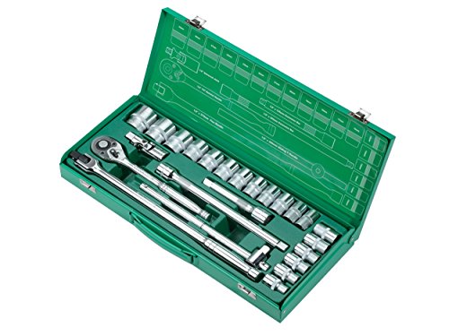 Pro skit sk-42601m drive socket tool set, 26 piece, 1/2…