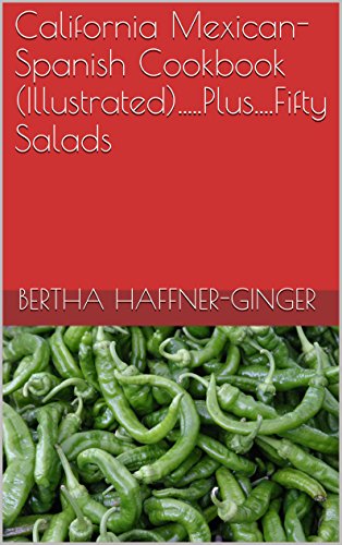 California Mexican Spanish Cookbook Illustratedplus - 