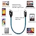 iSeekerKit Type C to Micro B Cable, USB 3.0 USB-C to Micro USB 1Ft Charge & Data Sync Cable Compatible for Samsung Galaxy S5/ Note 3, Toshiba Canvio, WD External Hard Drive