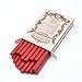 Envelope Sealing Wax Seal Sticks for Mini Glue Gun, Pack of 16 in Red