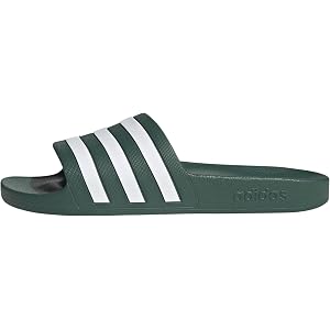 adidas Mens Adilette Aqua Slides Casual Sandals Casual - Black