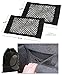 JAVOedge (2 Pack - Medium NETS) Hook and Loop Adhesive Tape Storage Net Car Accessories Interior Organizer, Car/Truck/RV