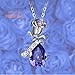 NEEMODA Necklace for Women Crystal Pendant Jewelry Gifts for Her Rose Flower