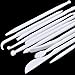BronaGrand Set of 14 Mini Plastic Crafts Clay Modeling Tool for Shaping and Sculpting (White)