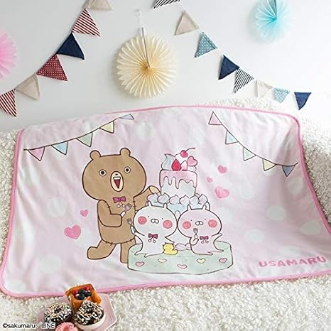 Amazon Co Jp 一番くじ うさまる もぐもぐパーティー A賞f賞 コンプリートセット クッション ブランケット ペアスイーツボール セブンイレブン限定 ホビー 通販