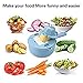 Yoocaa Mandoline Slicer Vegetable Slicer, Veggie Slicer 10 in 1 Vegetable Chopper Cutter Slicer Grater, Meals Veggie & Food Dicer