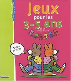 Jeux pour les 3-5 ans