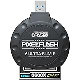 PixelFlash CFAST 2.0 Card Reader USB 3.0 SATA III 500MB/s Writer for Leica URSA Alexa Mini Canon Phase One & More