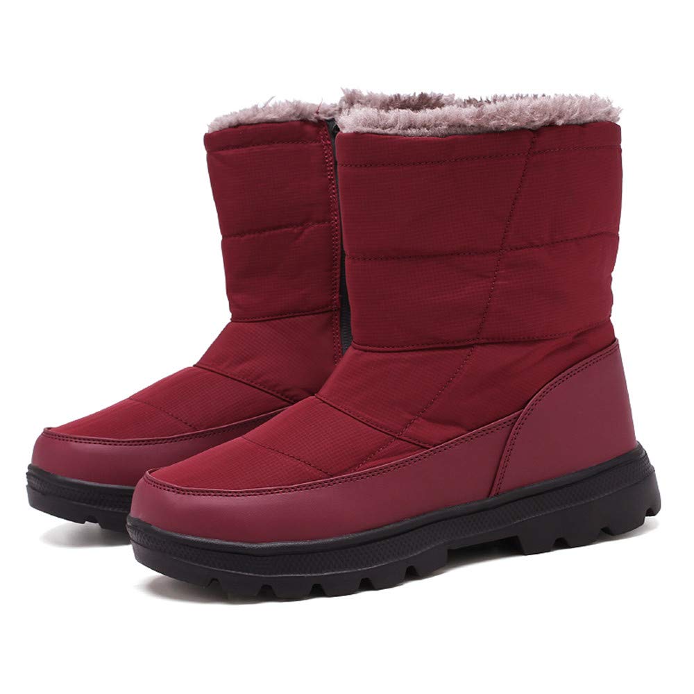 Buy Womens MidCalf Snow Boots Waterproof Winter Snowmobile Booties