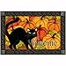 MatMates Pumpkin Patch Cat Doormat