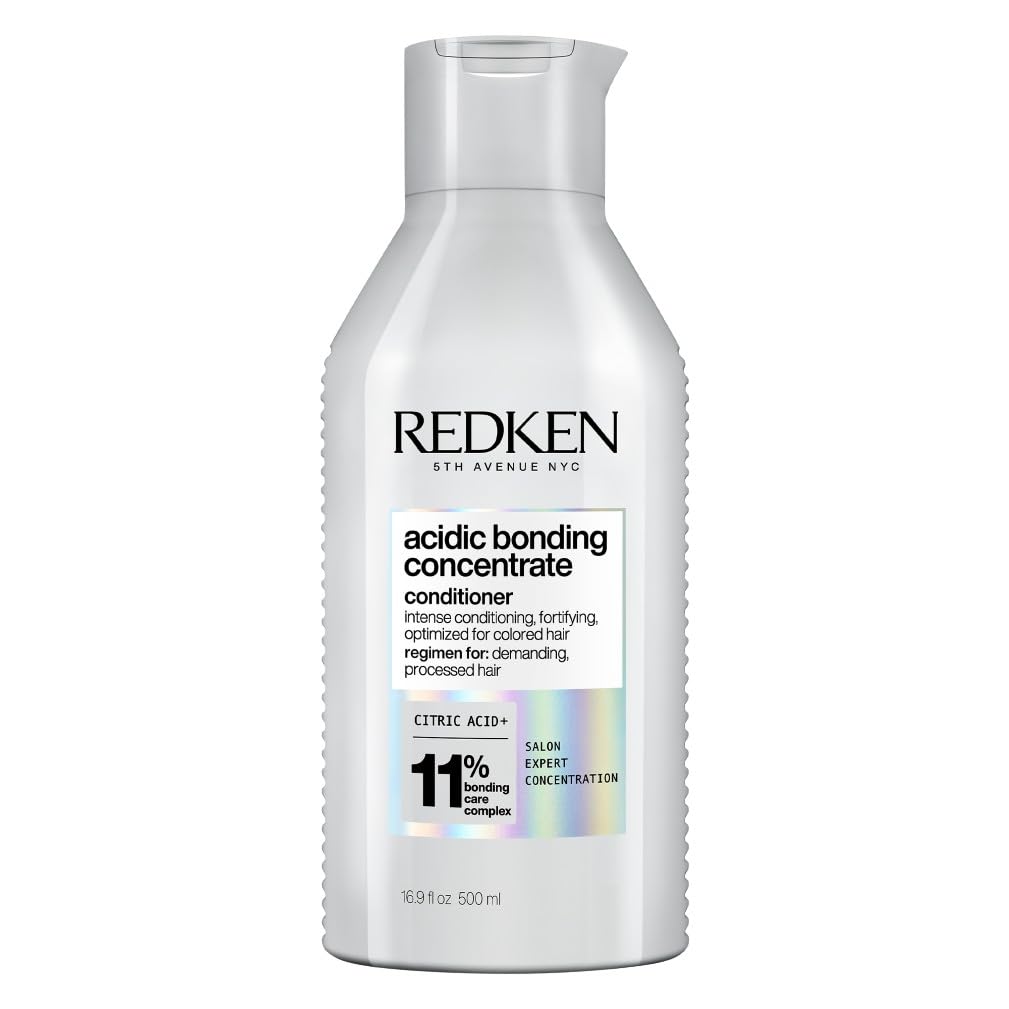 REDKEN Acidic Bonding Concentrate Conditioner, Strengthens Bonds, Intensely Conditions & Protects, For Dry, Damaged and Coloured Hair, Supersize 500ml