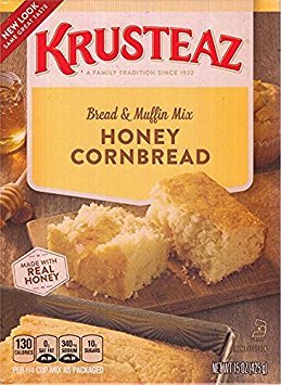 Krusteaz Honey Cornbread & Muffin Mix (Pack of 2)