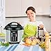 Mueller 10-in1 Pro Series 18 Smart Program Pressure Cooker | German ThermaV Even Heat Technology | 6Q/1000W Slow Cooker | Rice Cooker, Yogurt Maker, Cake Maker, Egg Cooker, Sauté, Steamer, Warmer