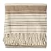 Pendleton 5th Avenue Throw - Neutral Stripe