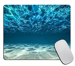 Mouse Pad, Underwater Ocean Mouse Pad, Washable