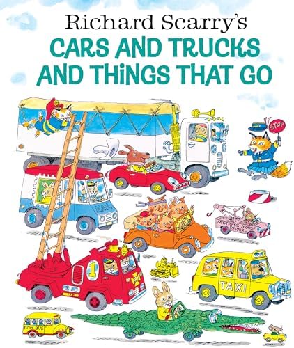 Richard Scarry's Cars and Trucks and Things That Go: 50th