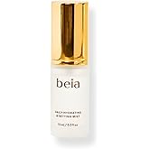 Beia Setting Spray with Hyaluronic Acid for Sensitive Skin - Hydrating Face Mist for Early Morning & Post Shower Glow - Moisturizing Finishing Spray for Makeup - Non Comedogenic Travel Size 0.5 Fl Oz