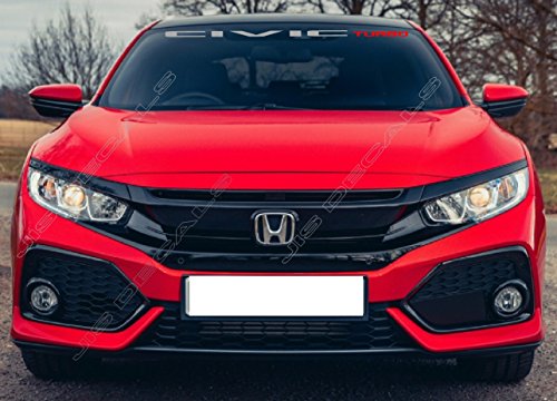Compare Price: honda civic stickers windshield - on