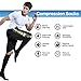 Compression Socks for Women and Men 20-30 mmHg - Graduated Recovery Socks for Shin Splints, Maternity Pregnancy, Medical Use, Nurses - Best for Athletic Sports,Flight Travel,Crossfit, Running