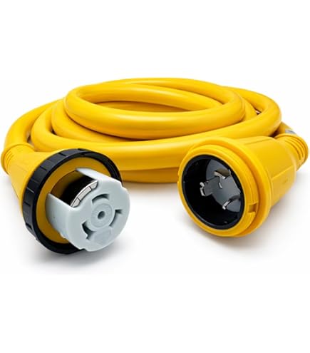 Amazon.com: Hubbell HBL61CM52W Marine Power Cable Set Marine Cable
